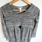 H&M Striped Long Sleeve Maternity Dress / Small