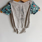 Handmade Penguin Bodysuit / 3-12m?