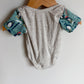 Handmade Penguin Bodysuit / 3-12m?