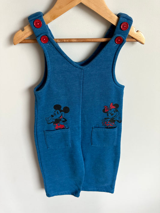 Minnie + Mickey Wide Leg Jumpsuit / 2T