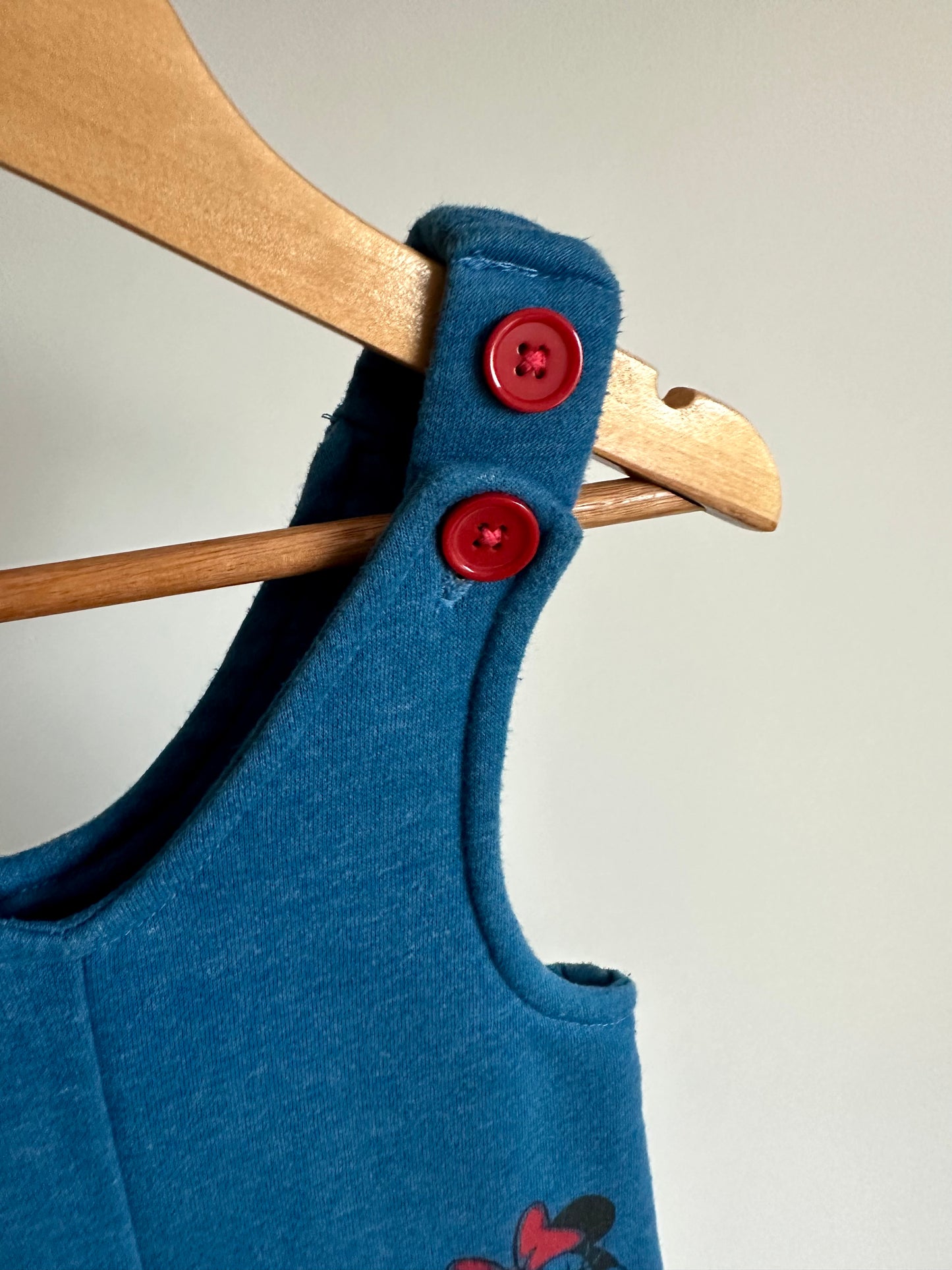 Minnie + Mickey Wide Leg Jumpsuit / 2T