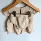 Tan Rushing Top + Bloomer Set / 12m