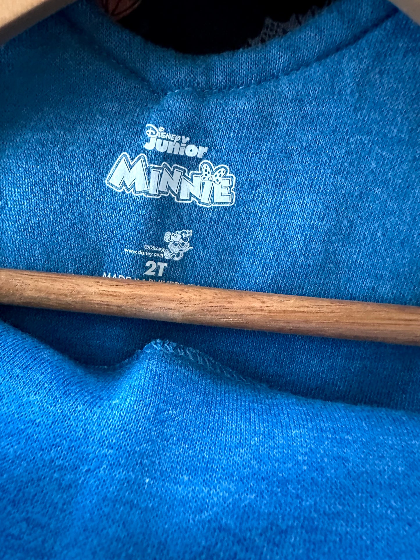 Minnie + Mickey Wide Leg Jumpsuit / 2T