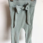 Dusty Blue Bodysuit + Pants Set / 3-6m