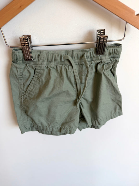 H&M Sage Shorts / 18m-2T
