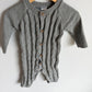 Grey Knit Jumpsuit / 3-6m