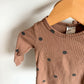 H&M Brown Dot Top + Pants Set / 2-4m