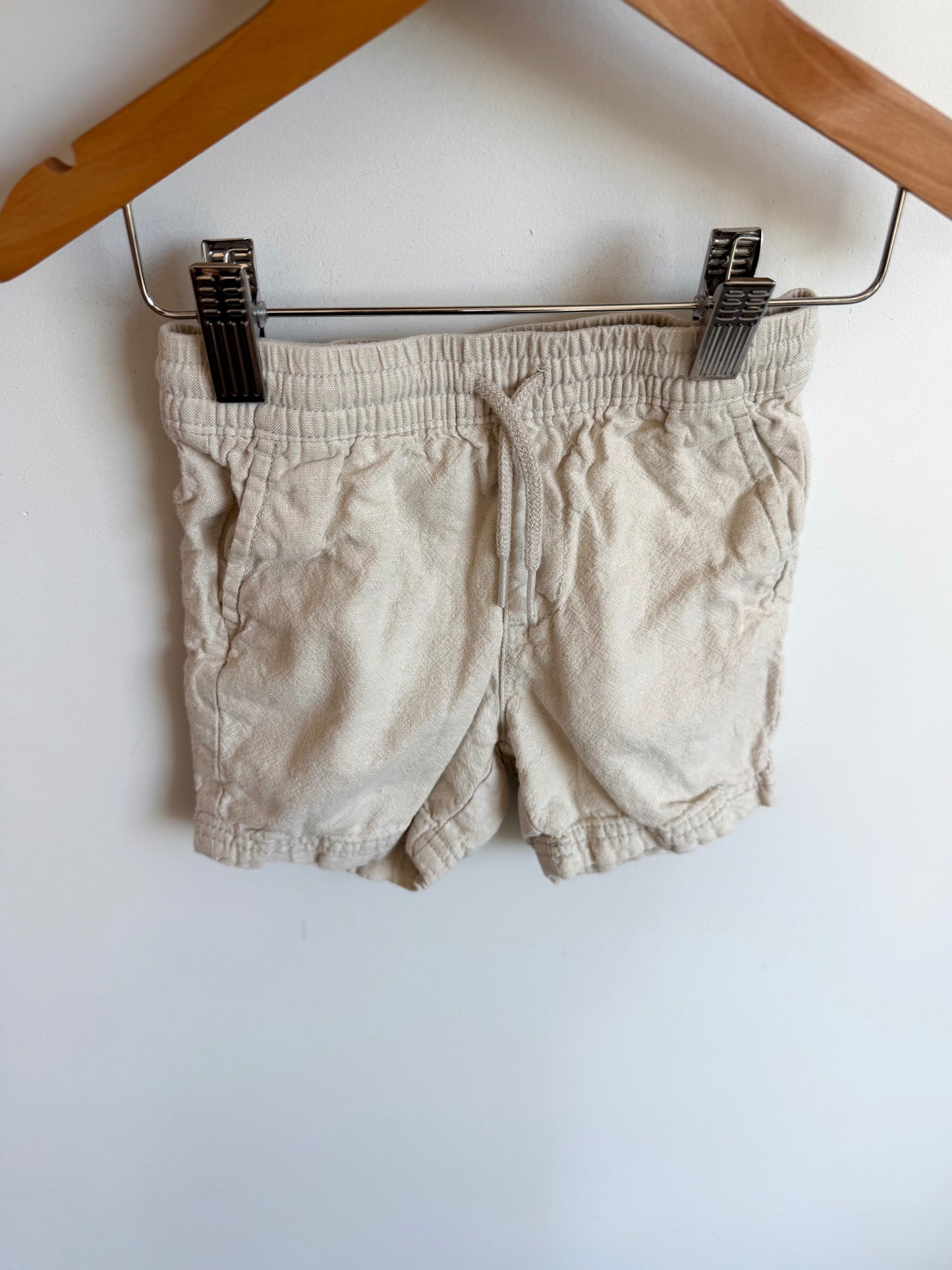 Oat Drawstring Shorts / 2T