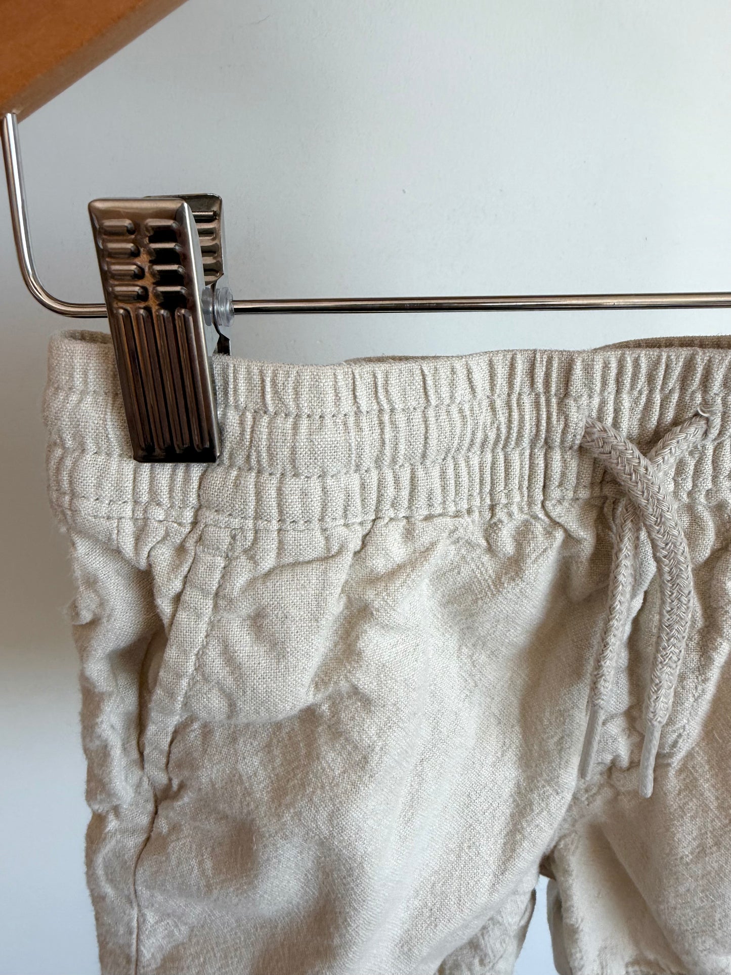 Oat Drawstring Shorts / 2T
