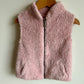 Pink Zipper Vest / 5 years