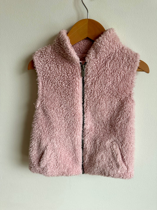 Pink Zipper Vest / 5 years