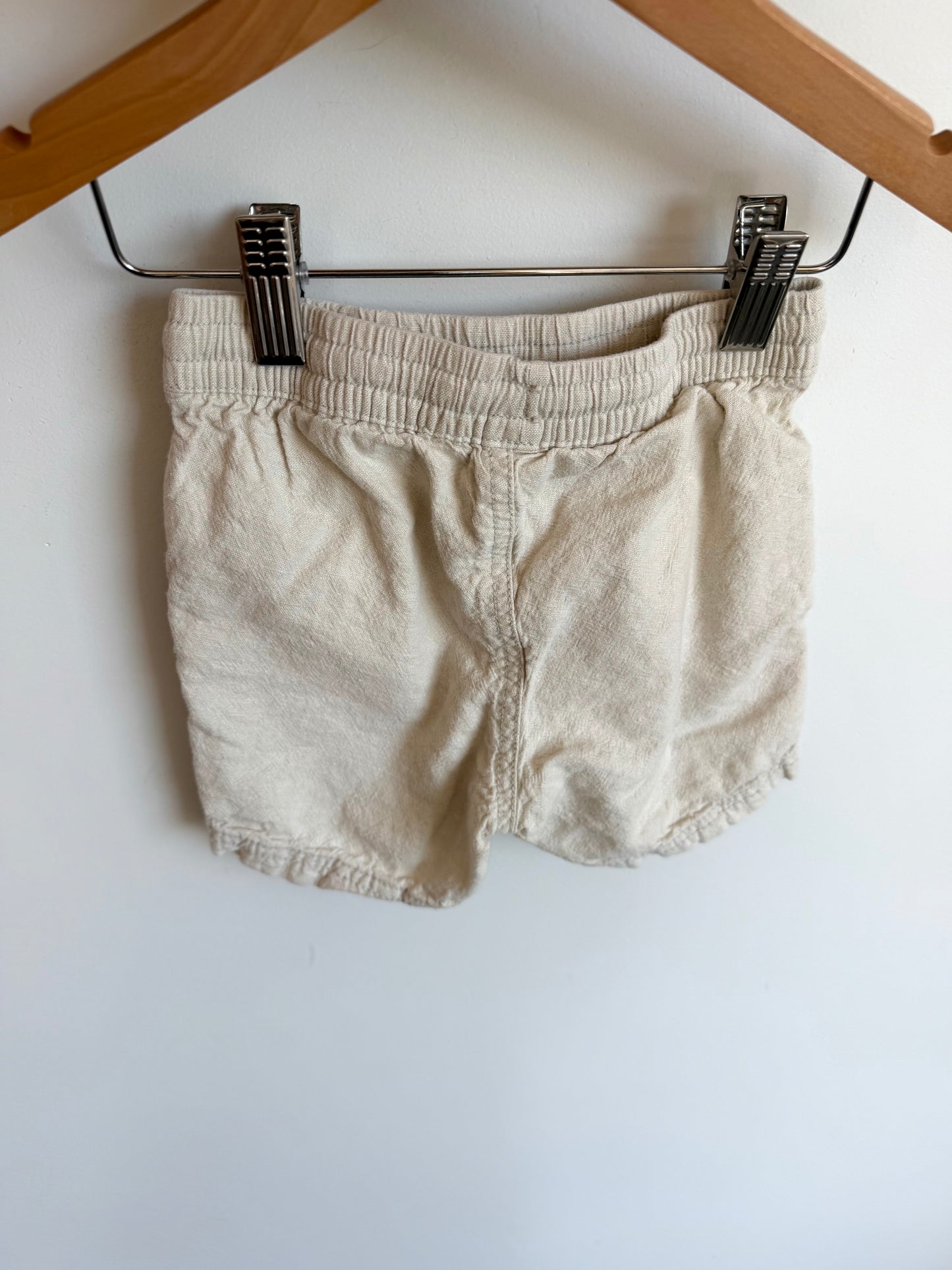 Oat Drawstring Shorts / 2T