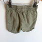 Sage Shorts with White Drawstring / 2T