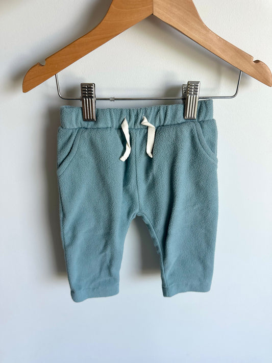 Dusty Blue Fleece Pants / 9m