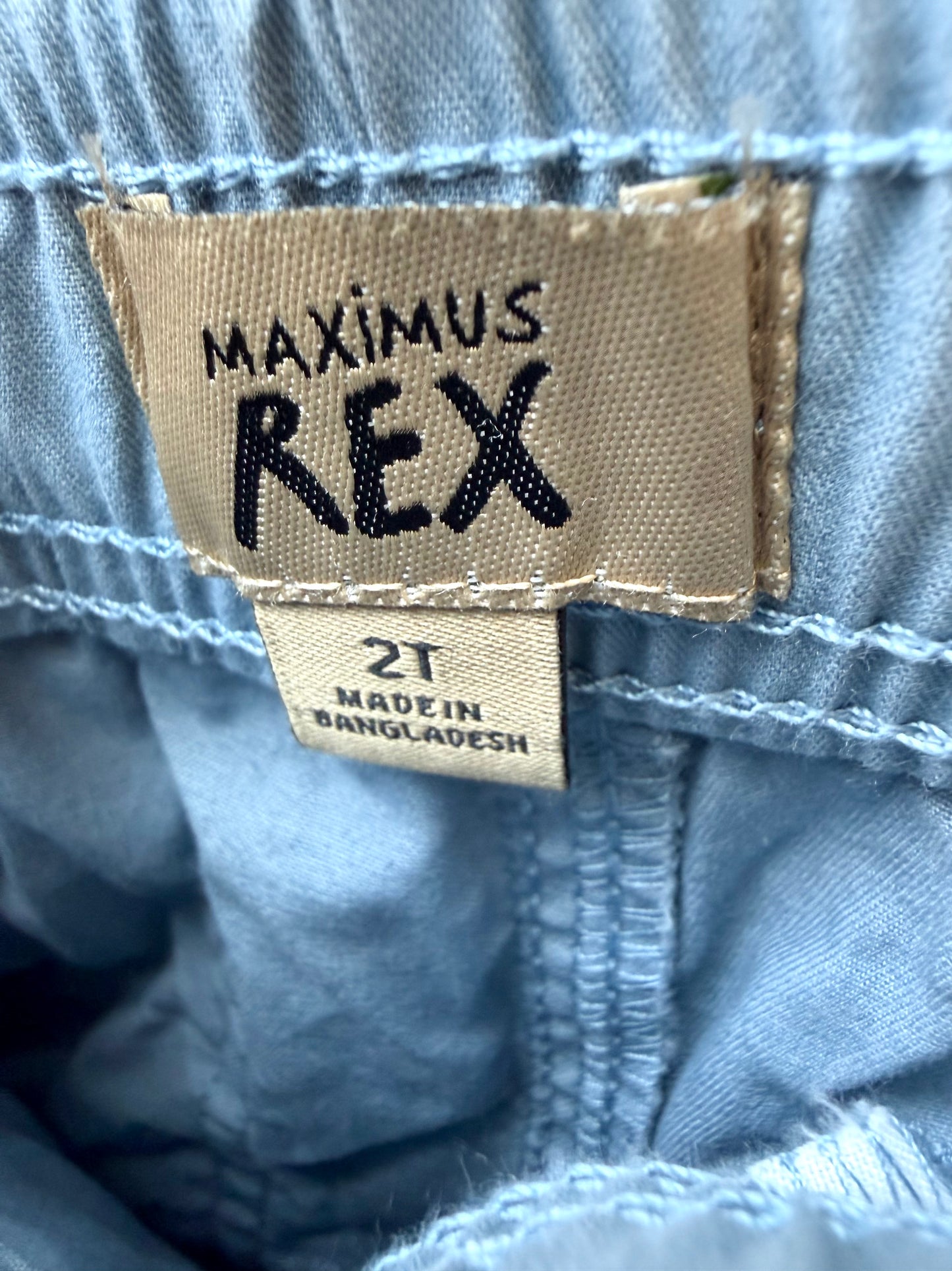 Dusty Blue Shorts / 2T