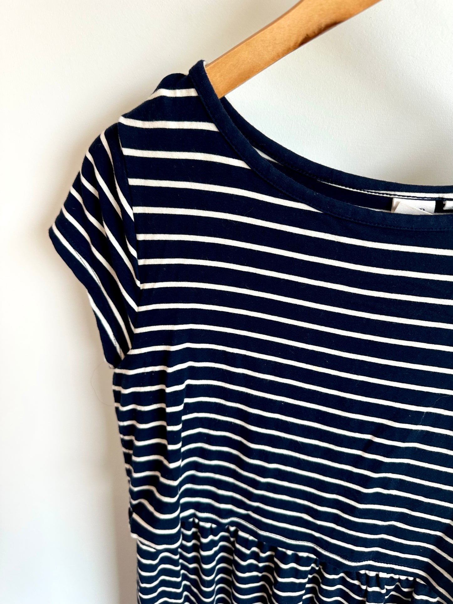Gap Navy Stripe Maternity or Nursing Dress / S