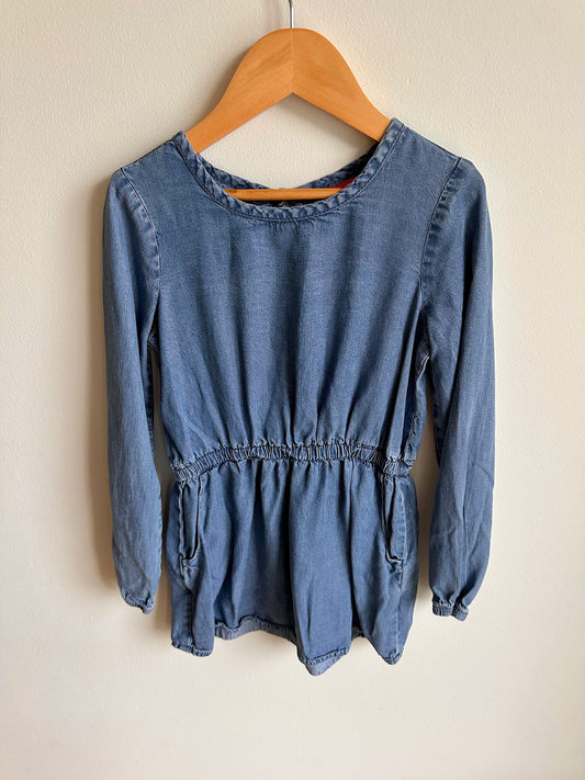 Chambray Pocket Tunic Top / 6 years (sm)