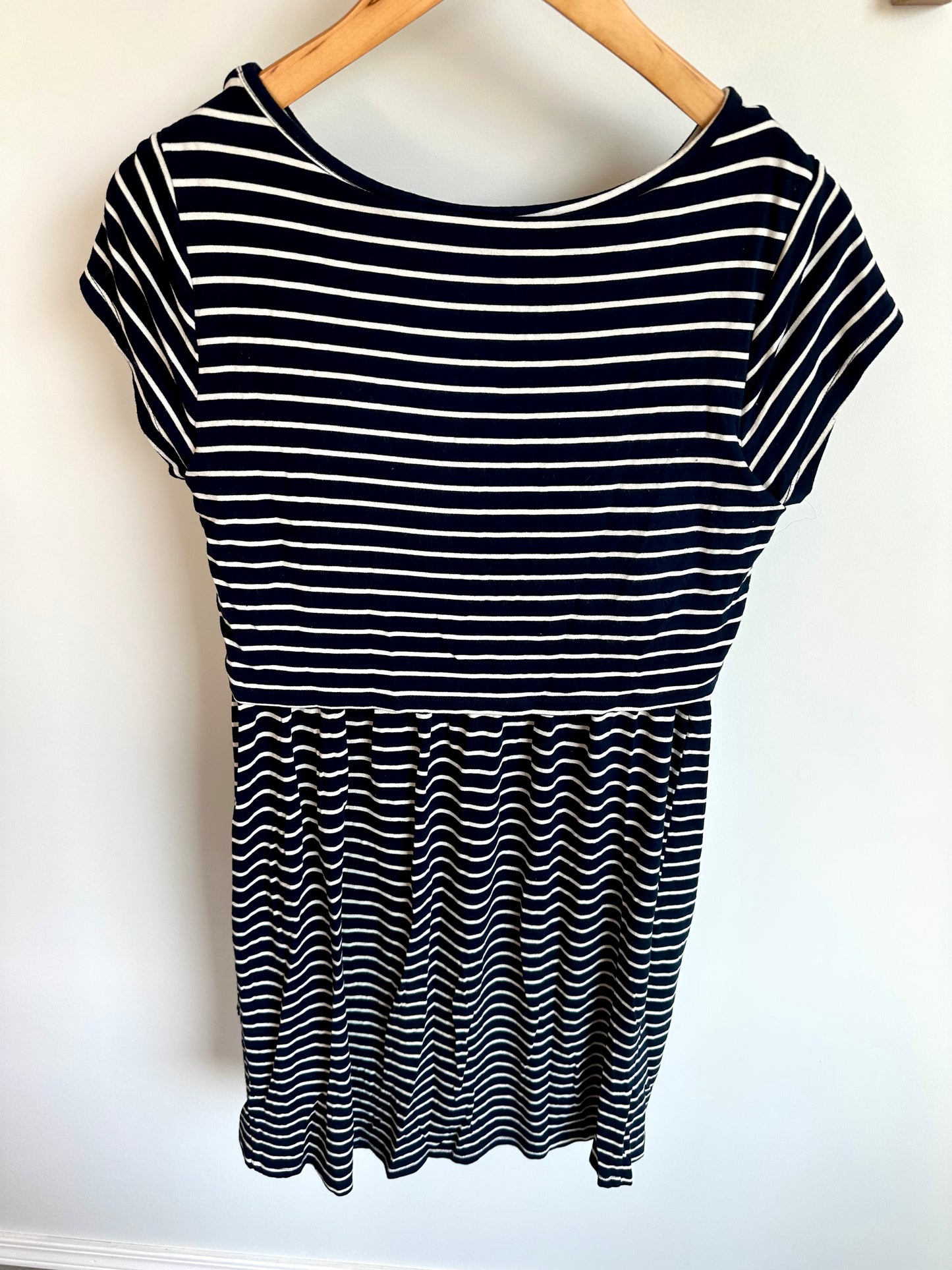 Gap Navy Stripe Maternity or Nursing Dress / S