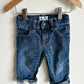 Plaid Cuff Jeans / 18-24m