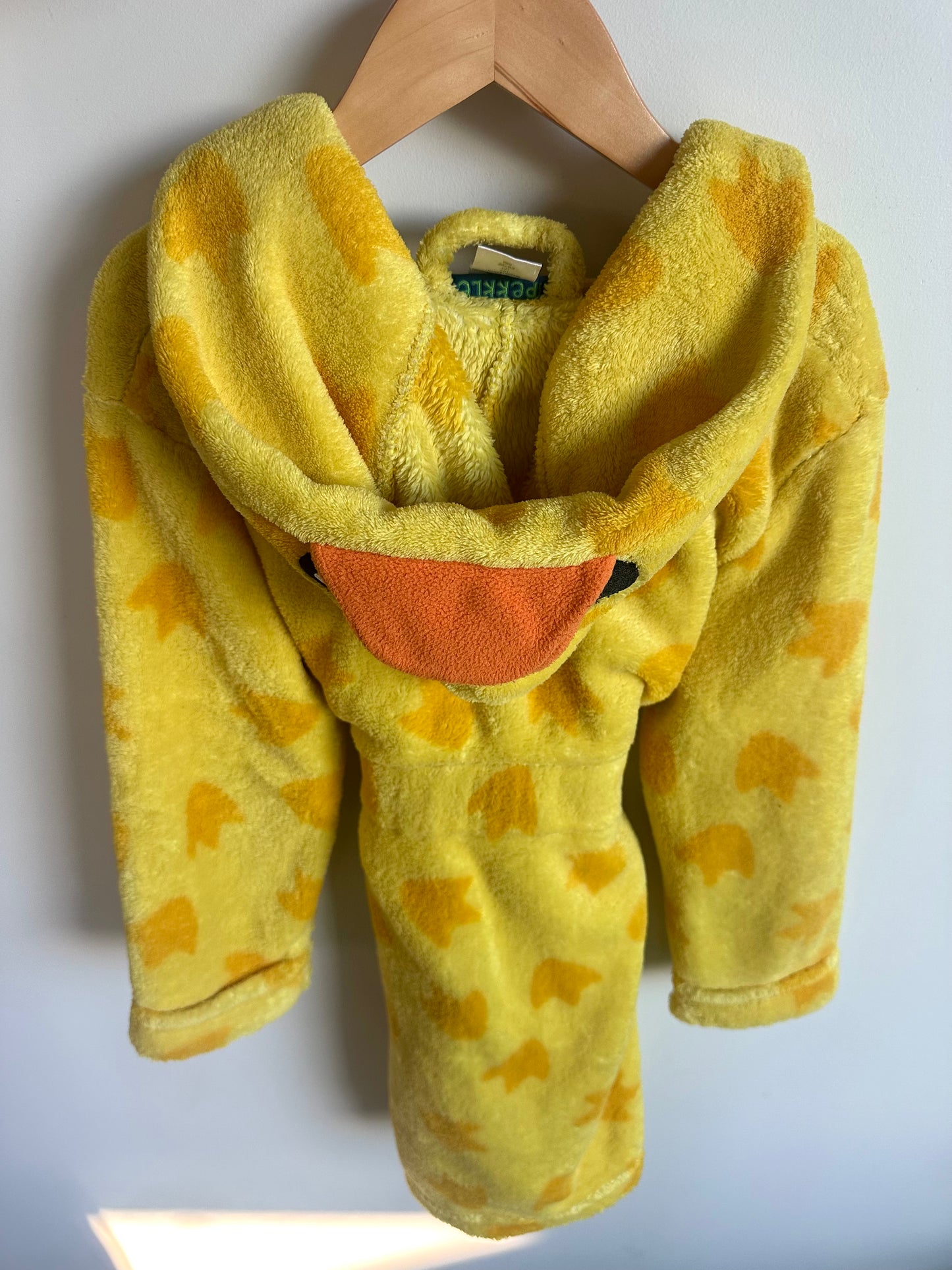 Ducky Yellow House Coat / 6 years