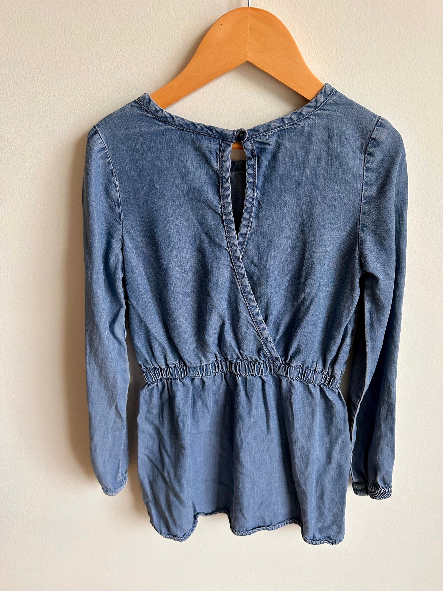 Chambray Pocket Tunic Top / 6 years (sm)