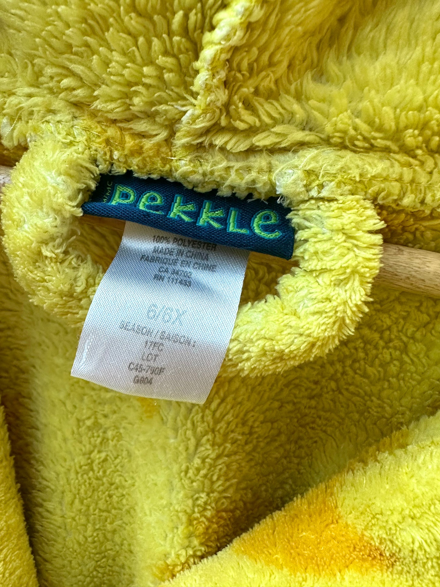 Ducky Yellow House Coat / 6 years