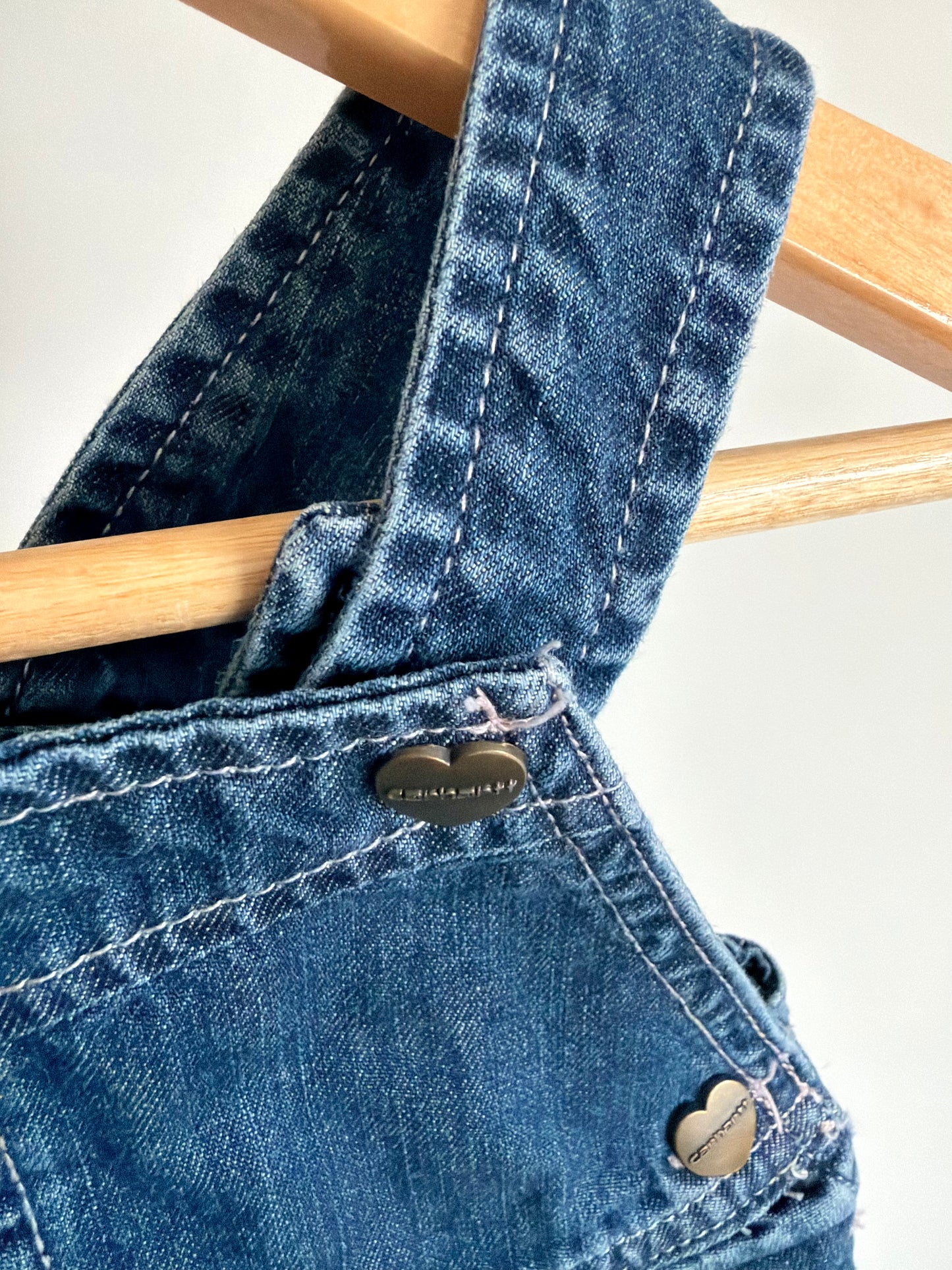 Carhartt Denim Squirrel Overall Dress  / 6m
