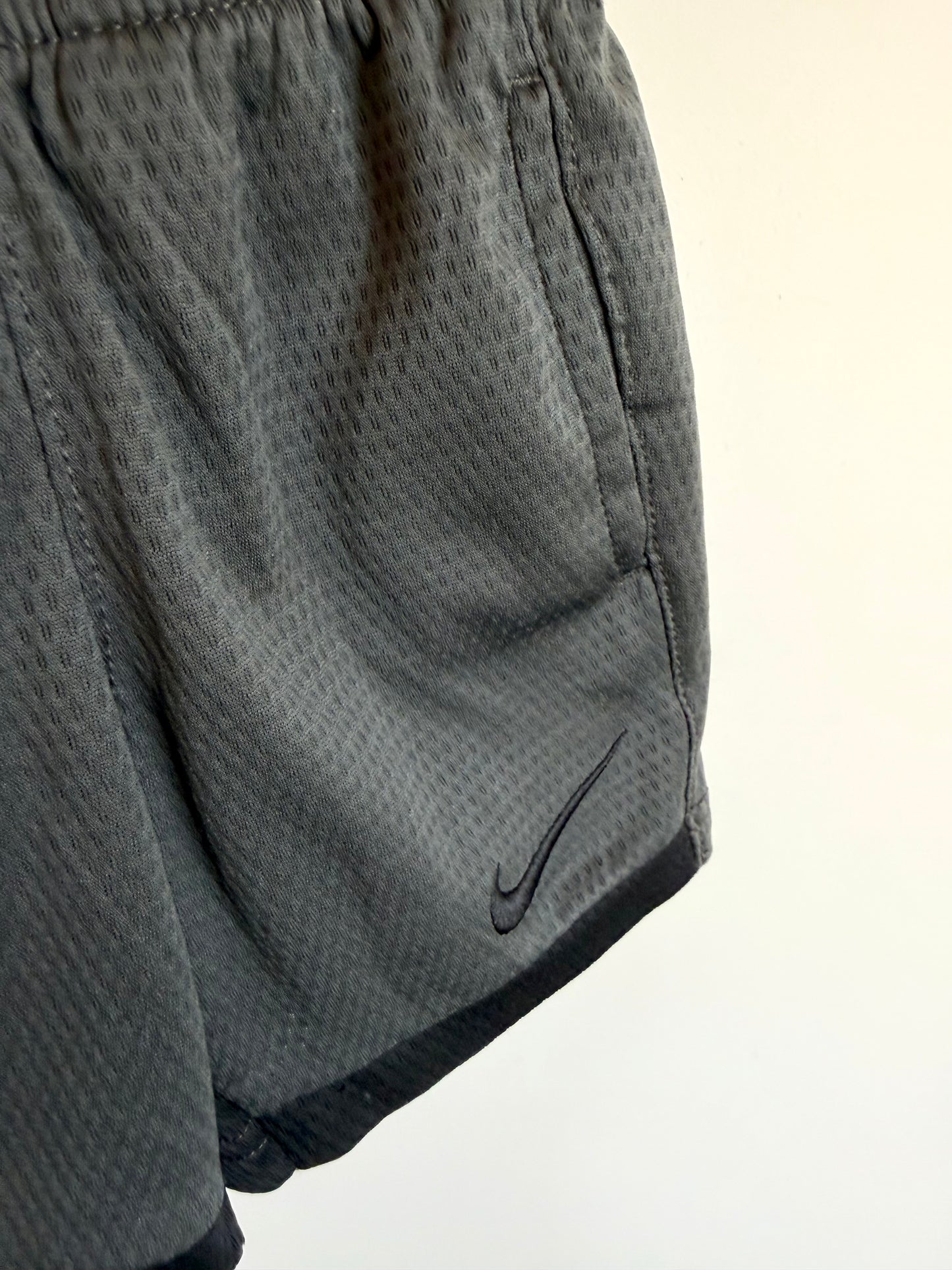Nike Grey + Black Dri-Fit Shorts / 2T
