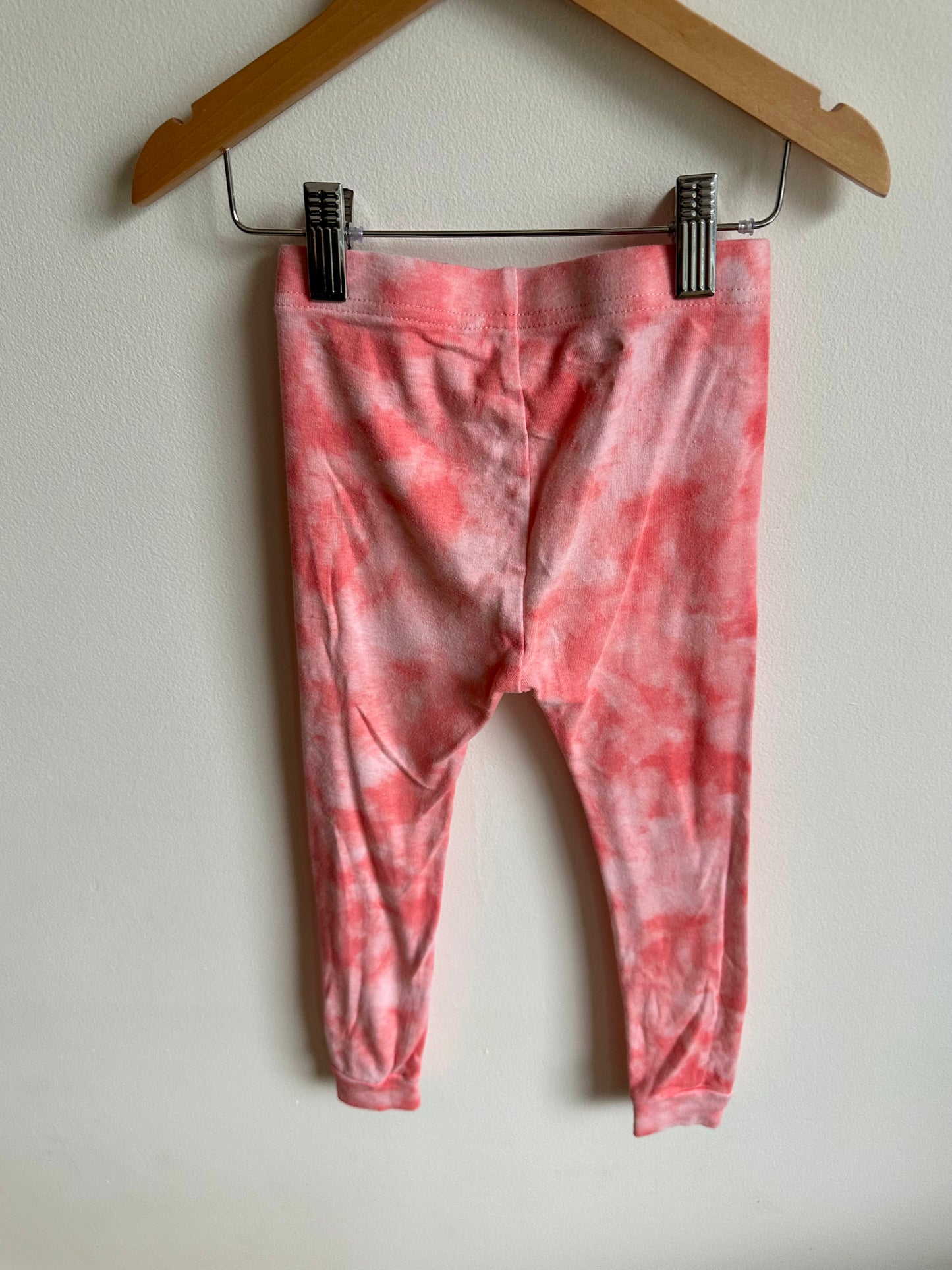 Pink Tie Dye Leggings / 5 years