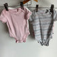 Newborn Petit Lem Bodysuits Set of 4 / 0m