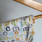 Alphabet Receiving Blanket (No Shipping)