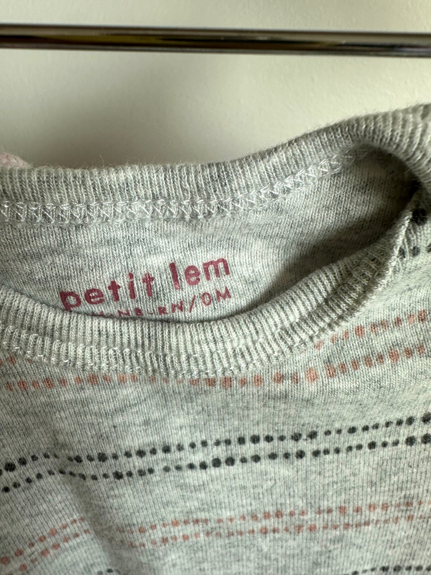 Newborn Petit Lem Bodysuits Set of 4 / 0m