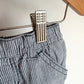 Navy Vertical Striped Shorts / 18m