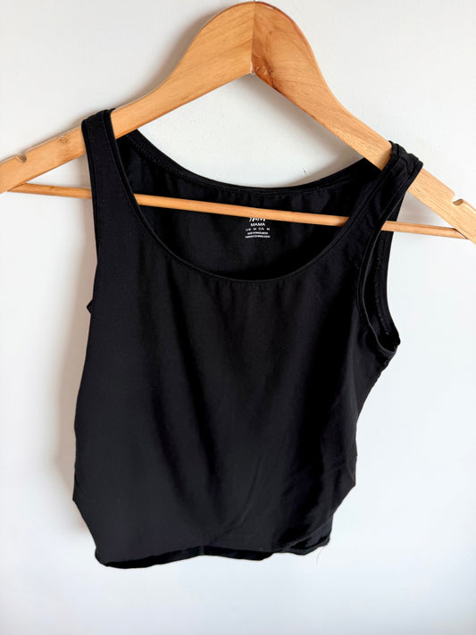 H&M Black Fitted Maternity Tank / Medium