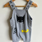 Grey Batman Overalls / 18-24m