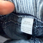 Navy Vertical Striped Shorts / 18m
