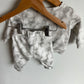 Grey Rainbow Crew + Pants Set / 3-6m