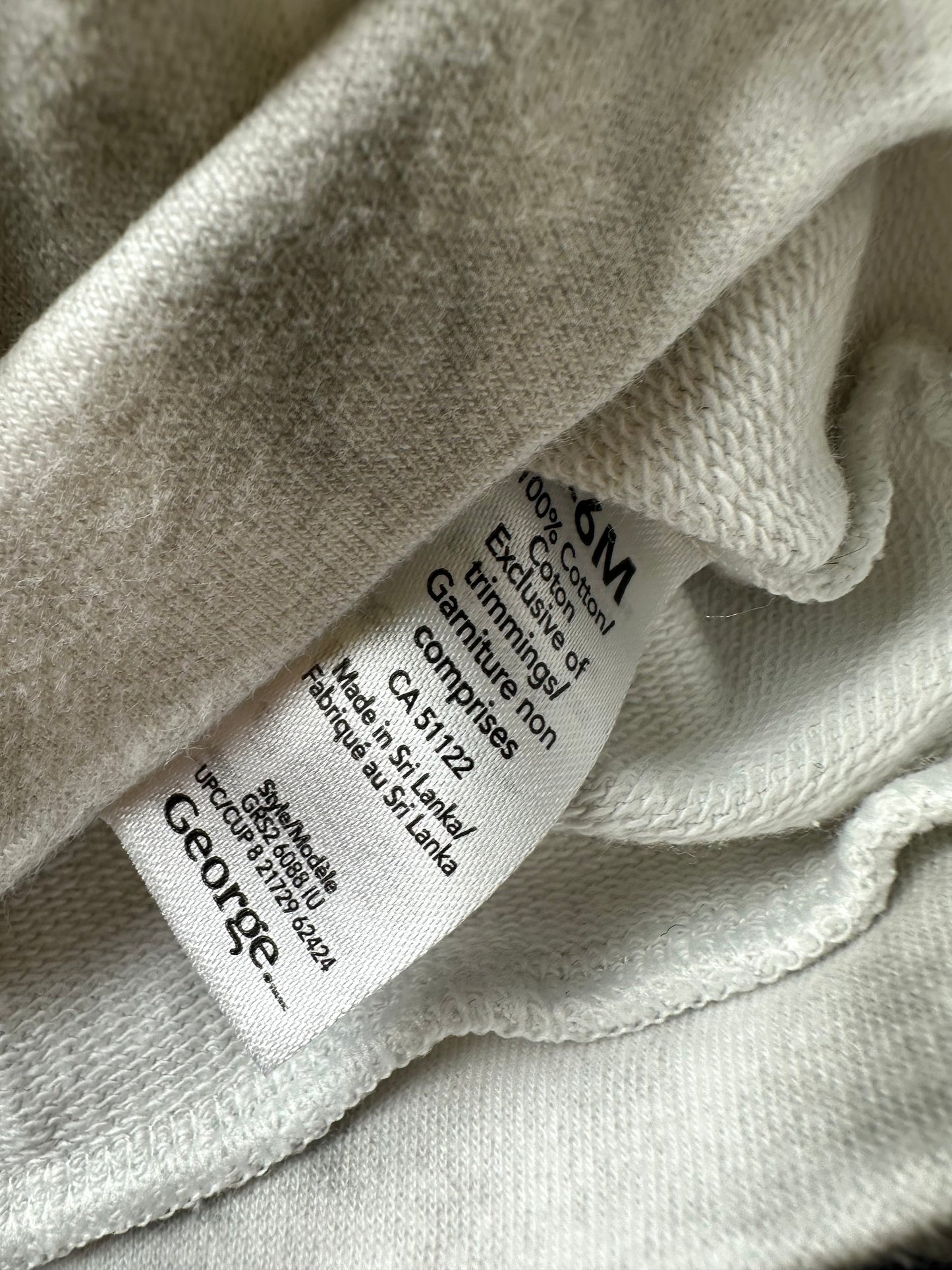 Grey Rainbow Crew + Pants Set / 3-6m