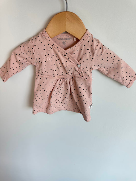Noppies Blush Dotted Dress / 0-1m