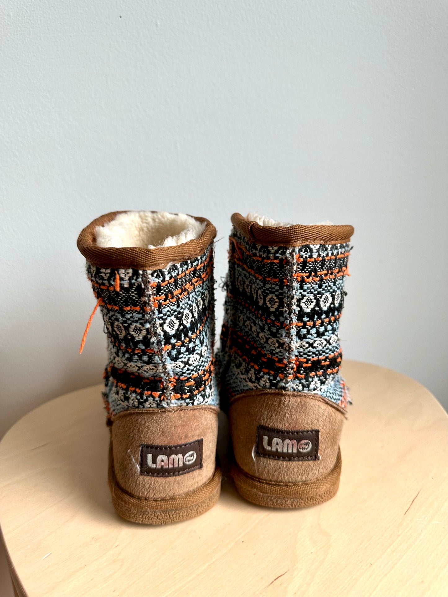 Lamo Pattern Boots / Size 13 (Little Kid) (No Shipping)