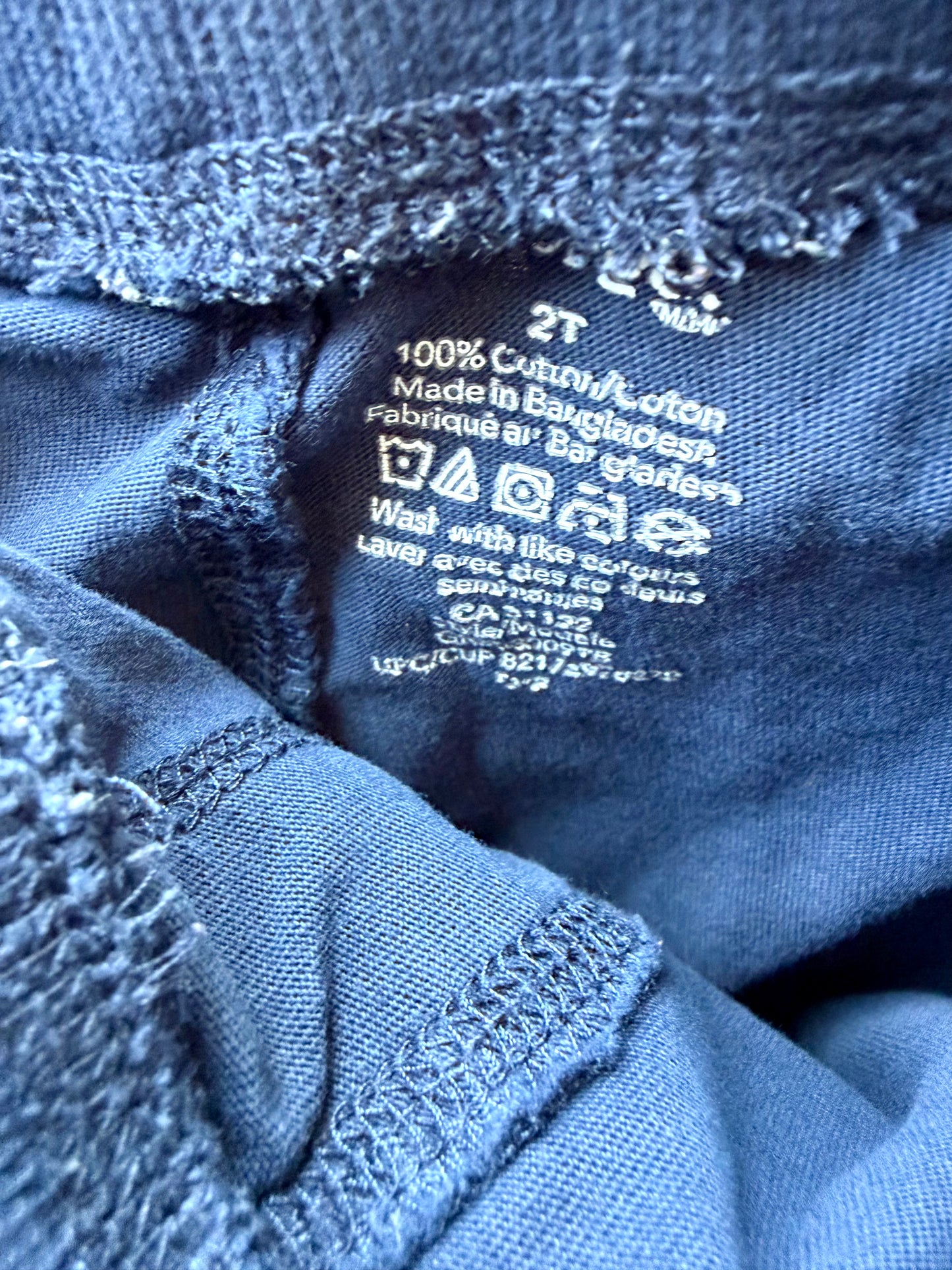 Navy Tapered Pants / 2T