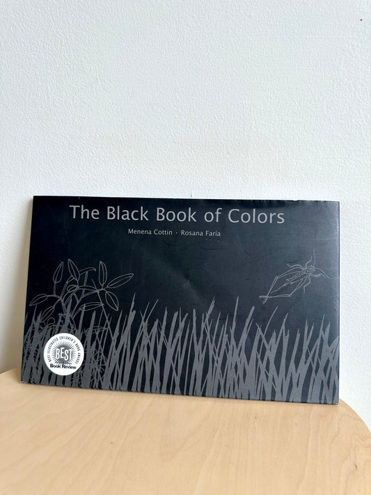 The Black Book of Colors Hardcover Book  / 3+ years