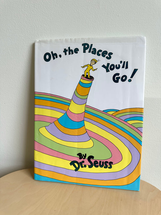 Oh, the Places You'll Go! Hardcover Book (No Shipping) / 0-5 years