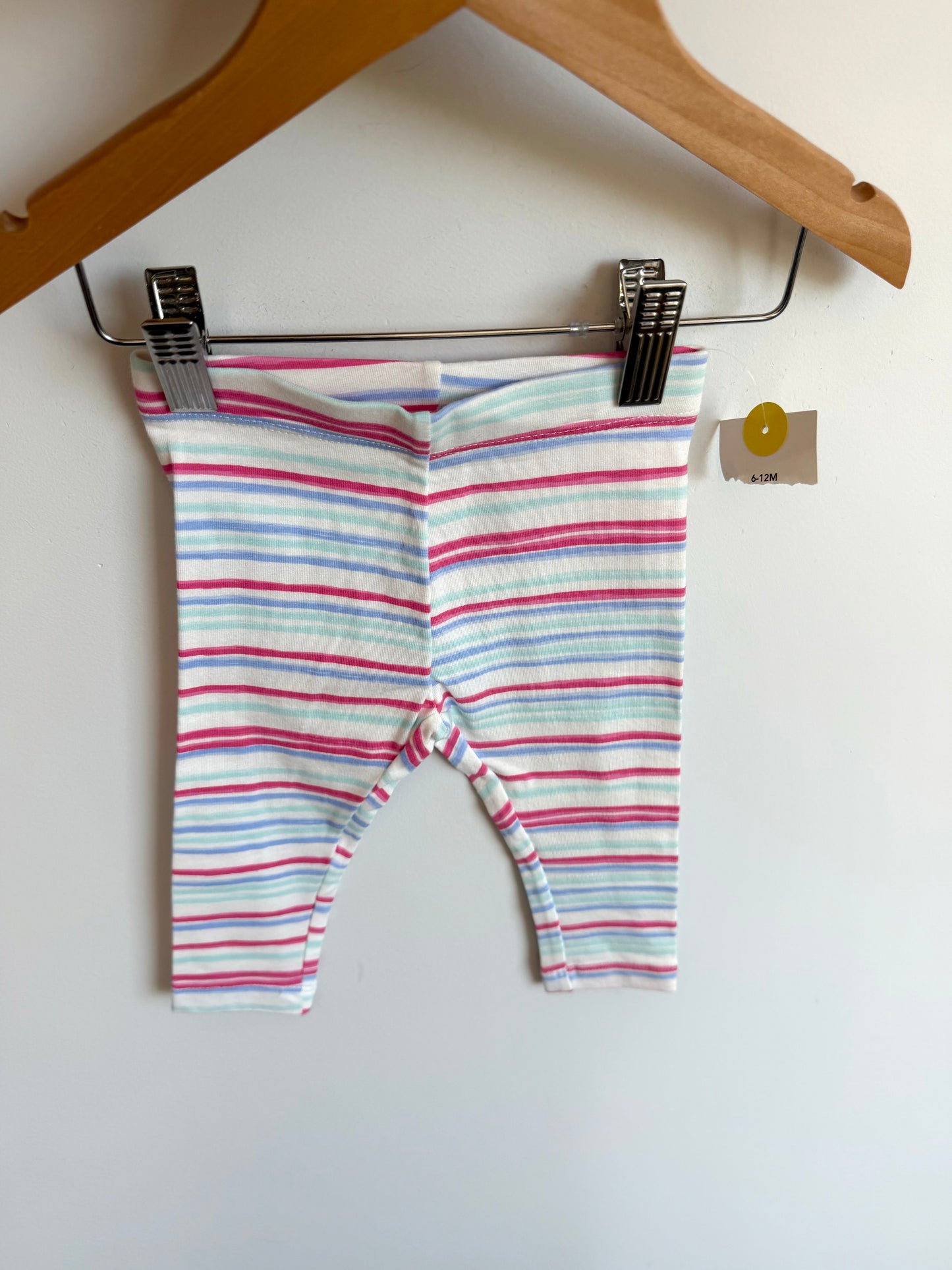 Colourful Striped Leggings (With Tags) / 6-12m