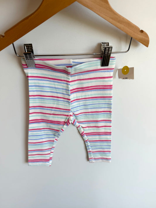 Colourful Striped Leggings (With Tags) / 6-12m