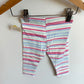 Colourful Striped Leggings (With Tags) / 6-12m