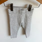 Grey Sparkle Dotted Pants / 3-6m