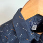 Navy Arrow Dress Shirt (With Tags) / 3T