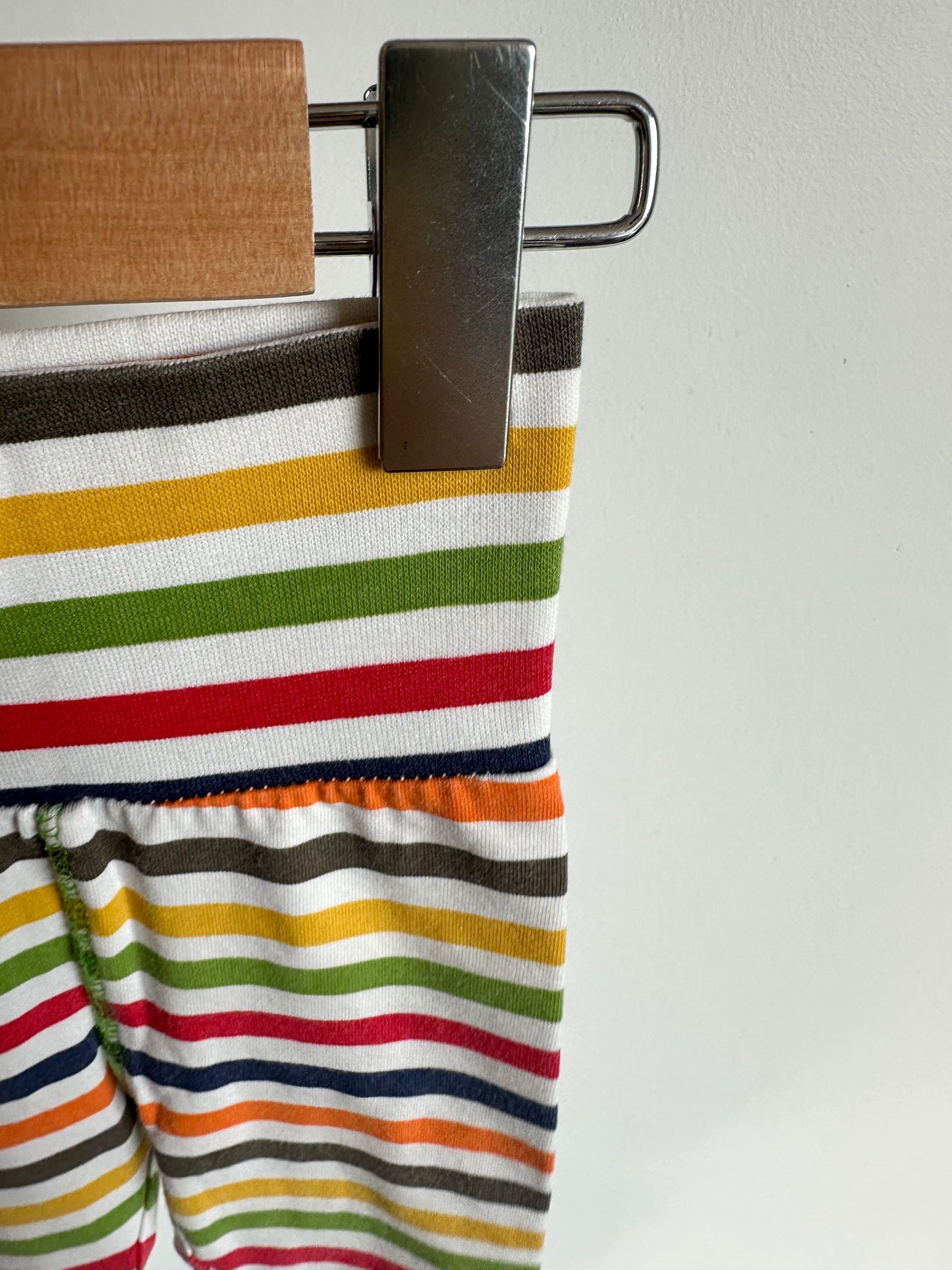 H&M Colourful Striped Pants / 2-4m