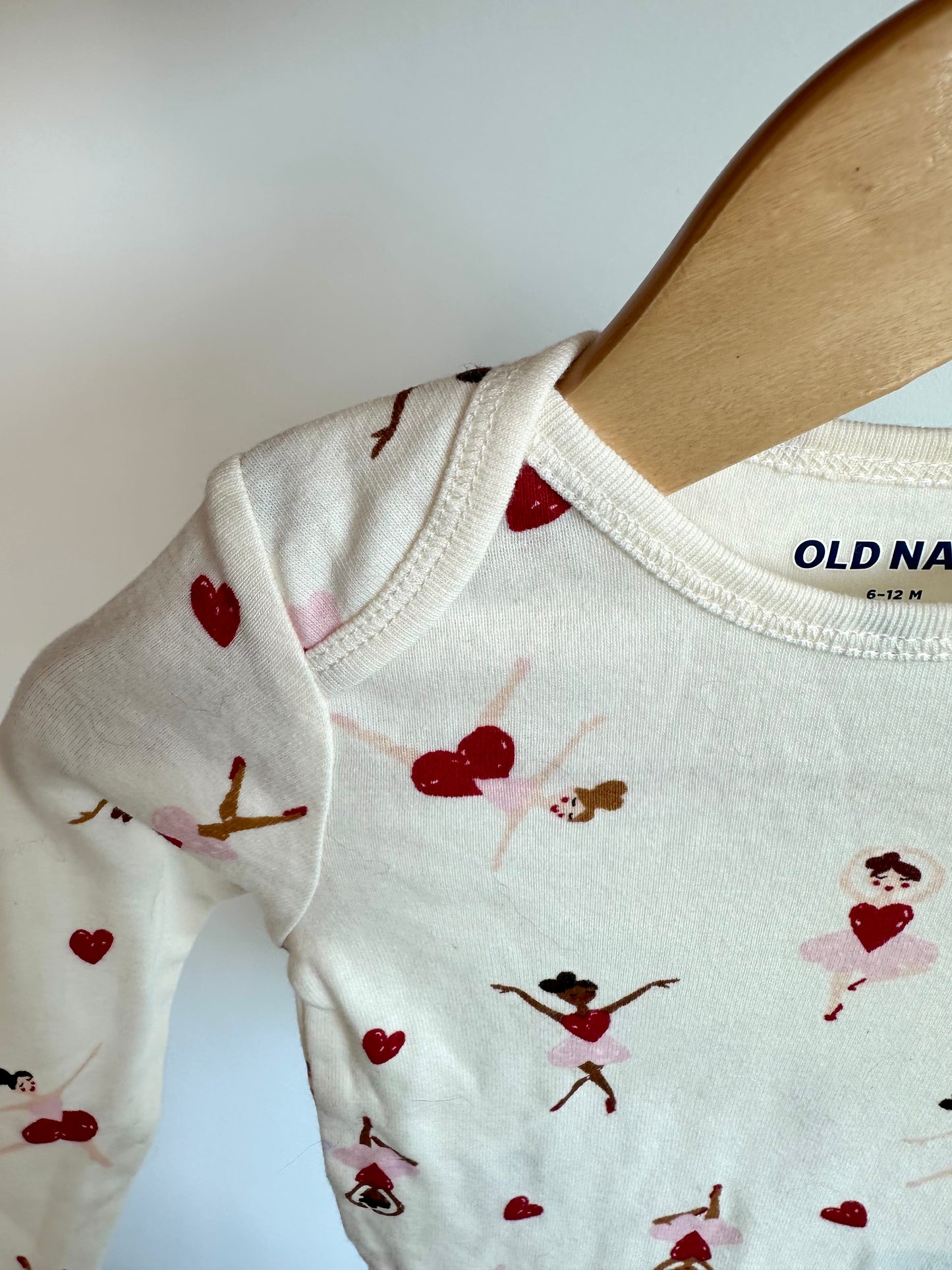 Ballerina Long Sleeve Bodysuit (With Tags) / 6-12m